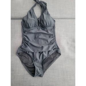 Firpearl‎ One Piece Swimsuit Black Size 8